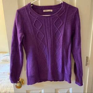 Old Navy, size S, purple sweater